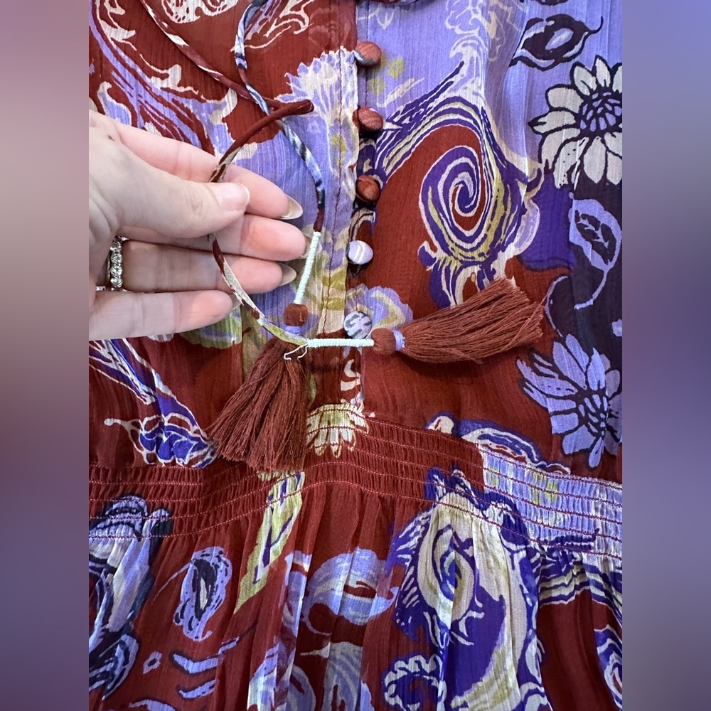 Anthropologie Maeve The Marais chiffon mini dress - Picture 10 of 14